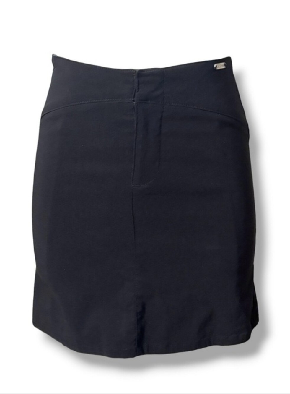 GUESS Black Drop Yoke Stretch Pencil Skirt Size 26 VINTAGE